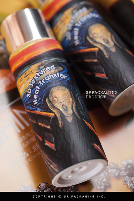 Tailor-made textured heat transfer printing